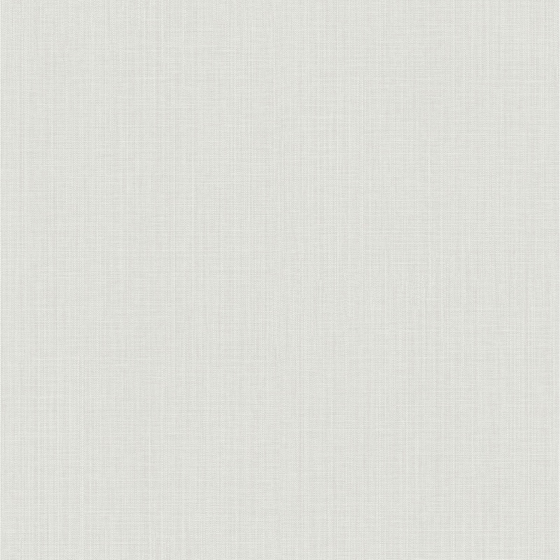 Galerie Wallcoverings Country Cottage Woven Texture Effect Non-woven Matte Wallpaper Roll - 33 feet x 21 inches - Silver