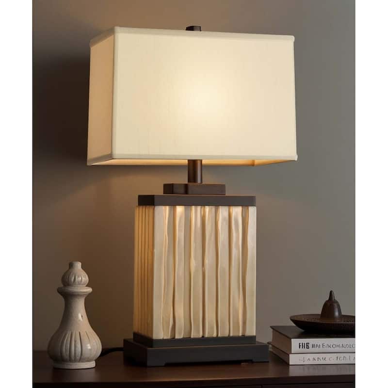 Rectangular Drum Lampshade (10x16) (10x16) x 11 Softback Eggshell Fabric