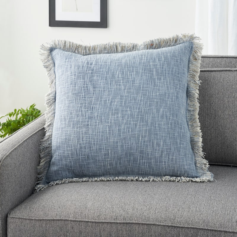 57 Grand by New Concept Washables Rustic Farmhouse Geometric Stonewash Throw Pillow , ( 22" x 22" )