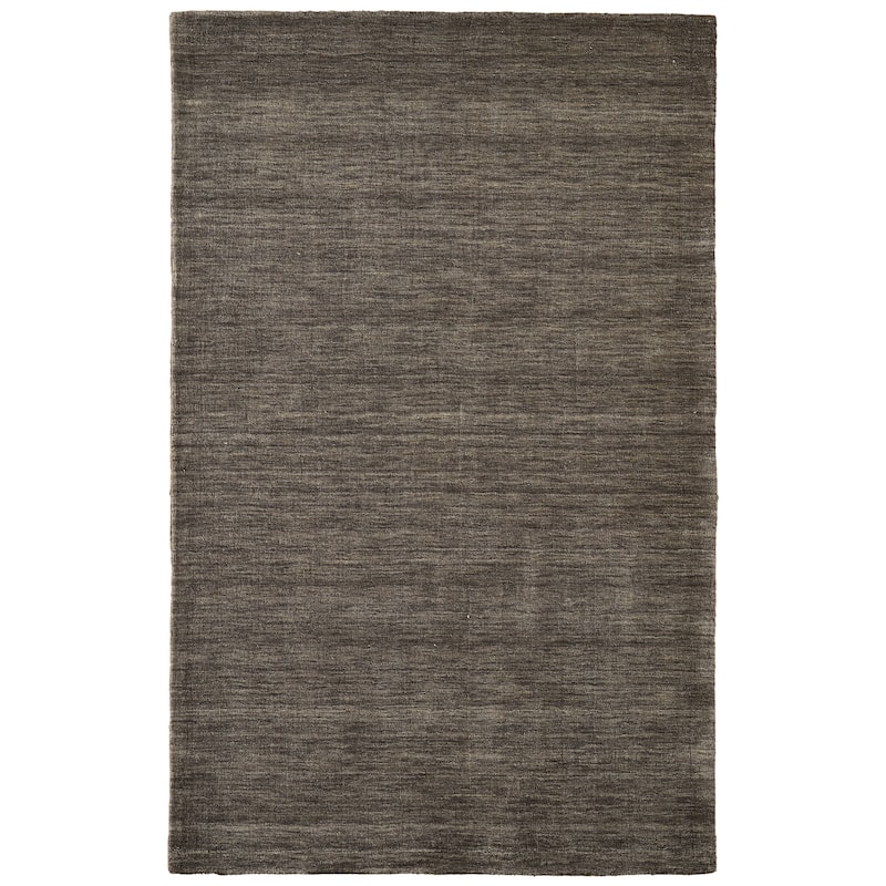 Grand Bazaar Celano Hand Woven Solid Modern Area Rug - 5' x 8' - Brown/Taupe