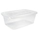 preview thumbnail 13 of 76, Rubbermaid Cleverstore 30 Quart Plastic Storage Tote Container with Lid (6 Pack)