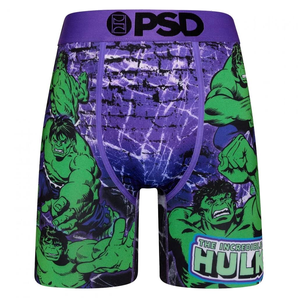 The Incredible Hulk Comic Poses Psd Boxer Briefs