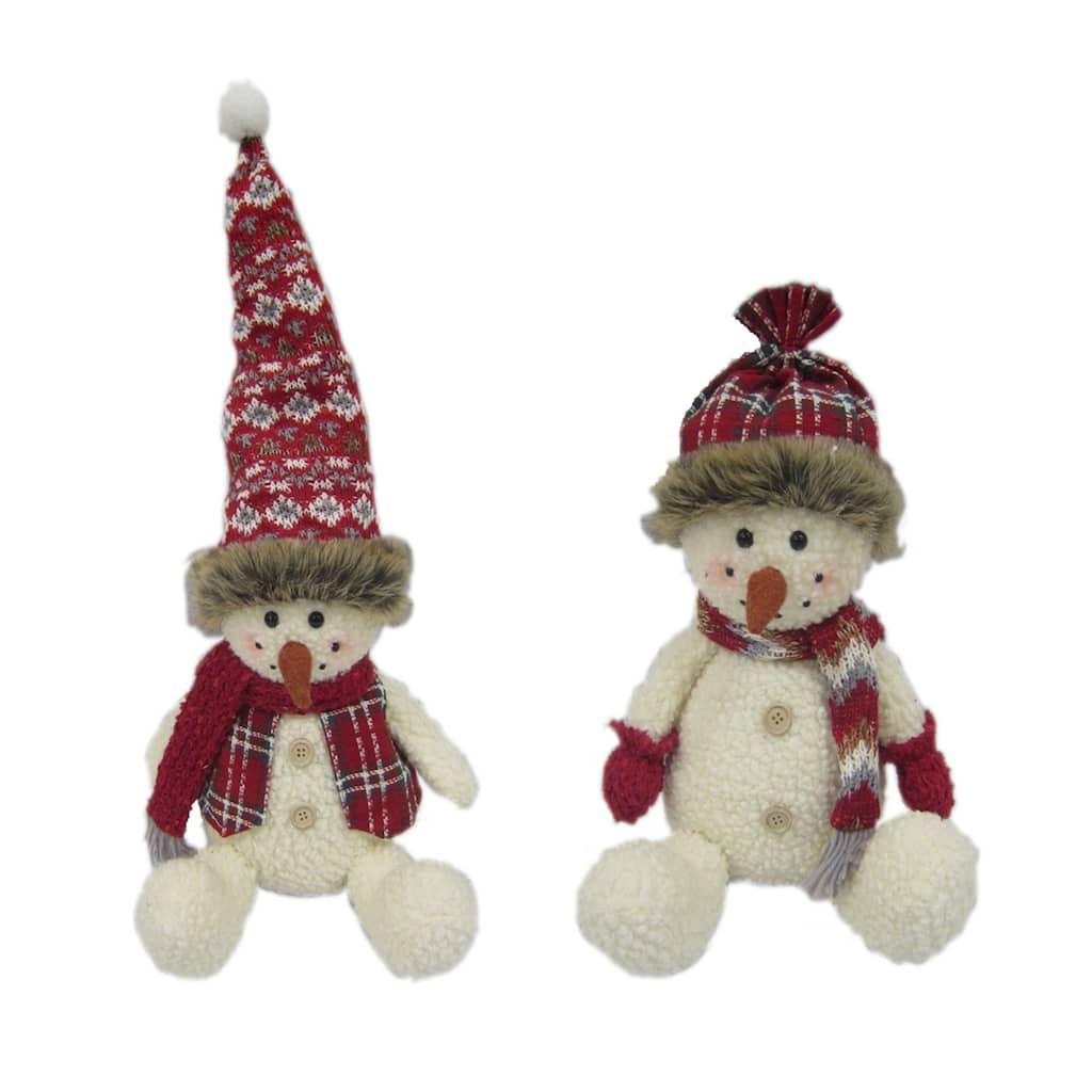 20 inch Snow Buds - white