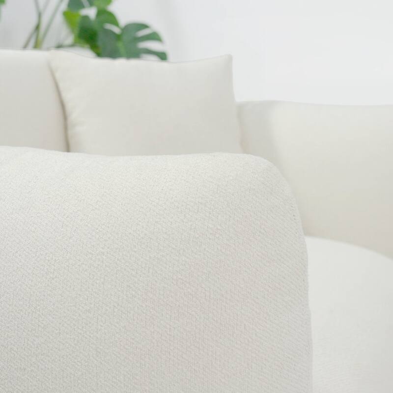 Studio London 4 Piece Outdoor Garden Sofa Set Aluminium Wood Effect