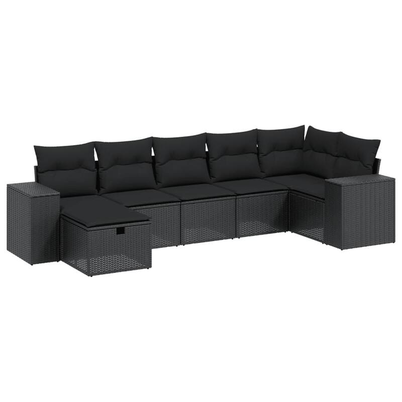 8-Piece Patio Sofa Set with Cushions