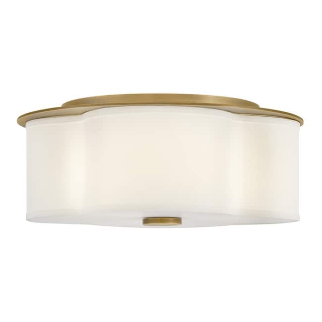 Hinkley Lighting 46443 Delaney 3 Light 20" Wide Flush Mount Drum