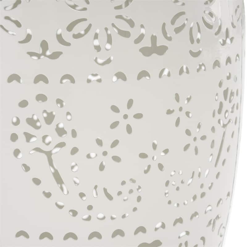 12" Metal Side Table