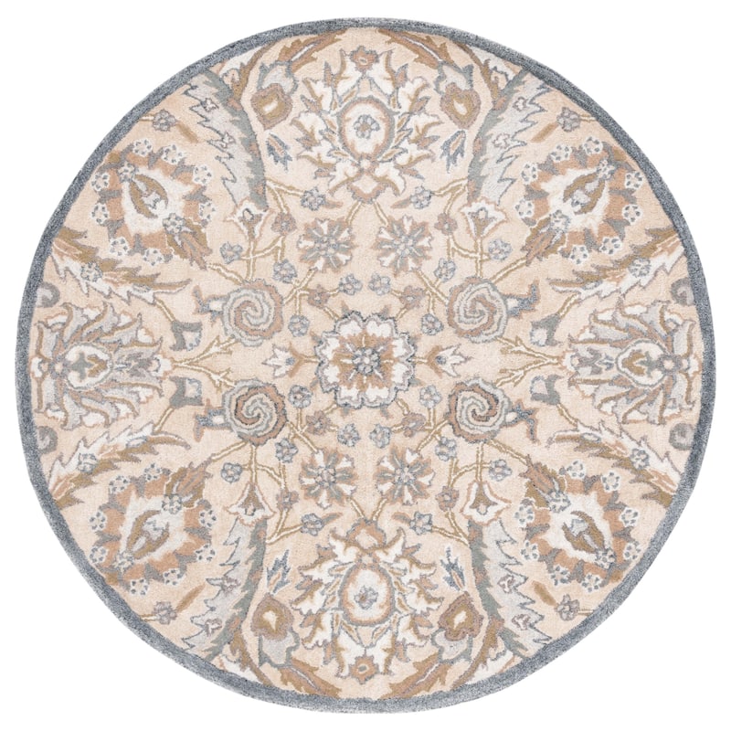 SAFAVIEH Handmade Bella Tifenn Modern Floral Wool Rug