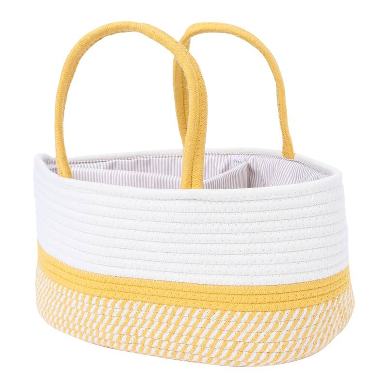 1Pcs Woven Storage Basket, Shelf Closet Storage Bin for Blankets - 14.2x9.1x7.1"