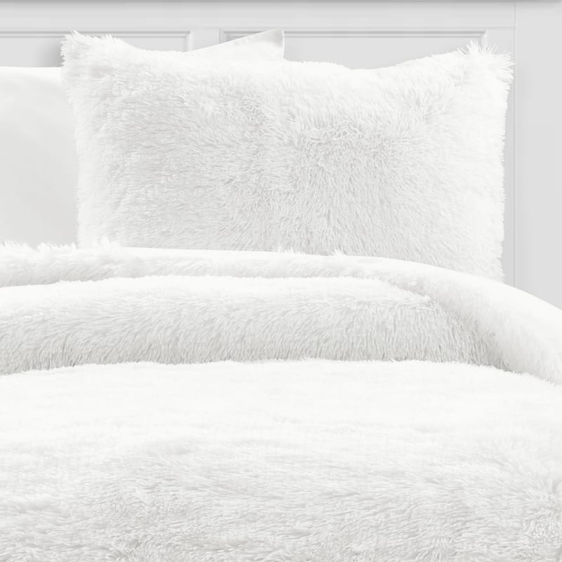 Lush Decor Emma Faux Fur Comforter Set