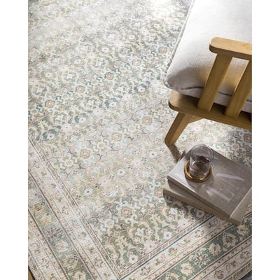 Our PNW Home x Livabliss Rainier Updated Traditional Washable Area Rug
