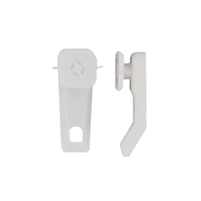 InStyleDesign Sliders for White / Silver Heavy Duty Traverse Rod ( Set of 10 )