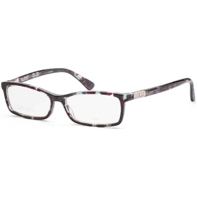 Jimmy Choo Women's 53mm Havana Azure Opticals JC283-0ISK-00