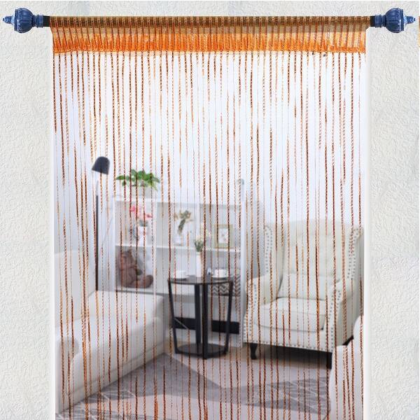 Shop String Curtain Fringe Panel 39 X 79 W H Thread
