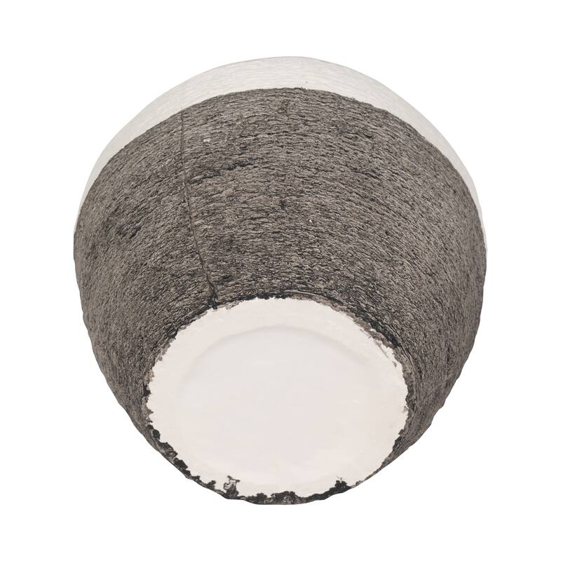 Sagebrook Home Striped Woven Textured Vase, Multi, Round