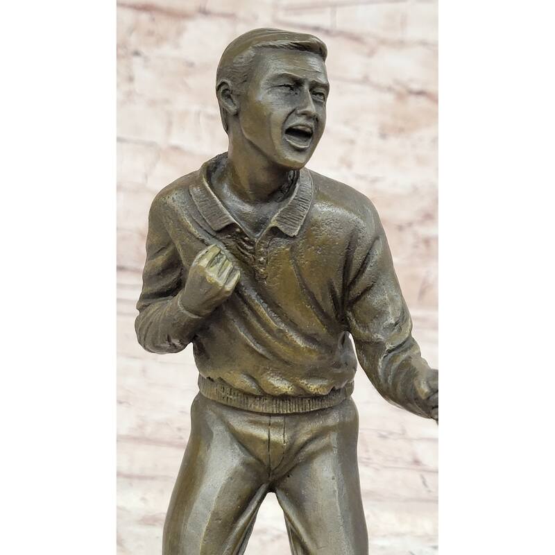 Signed Original Street Fighter Genuine Bronze Sculpture Hot Cast Figurine