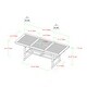 preview thumbnail 22 of 30, Middlebrook Hydaburg 3-Piece Acacia Extension Dining Set - 55-79 x 35 x 30H