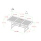 preview thumbnail 15 of 26, Middlebrook Surfside 7-Piece Acacia Outdoor Extension Dining Set - 55-79 x 35 x 30h