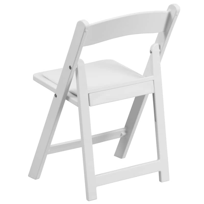 10Pk Kids Resin Folding Chair with Vinyl Padded Seat - 12.25"D x 13.25"W x 21"H