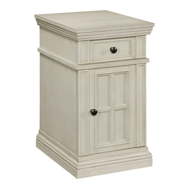 Chair Side Table with Power