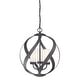 preview thumbnail 5 of 3, Blacksmith 3-Light Pendant in Old Black Finish