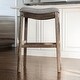 preview thumbnail 50 of 98, Maven Lane 31" Adrien Saddle Kitchen Bar Height Stool - N/A