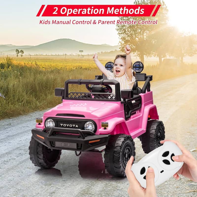 Licensed Toyota 12V Ride On Truck Car