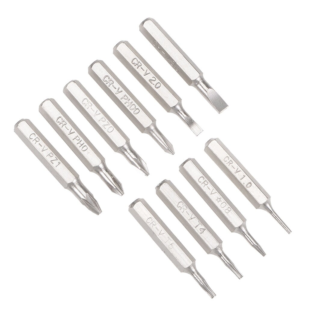 Screwdriver Bits 3pcs 5//32 Inch Hex Shank Star-Shape P5//1.2mm Bit Set