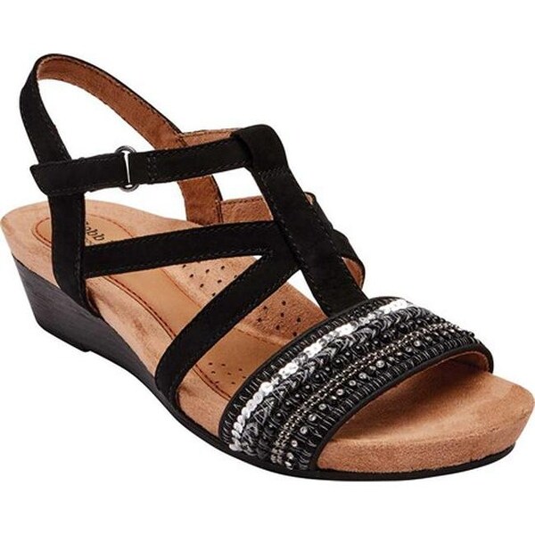 rockport cobb hill hollywood wedge sandal