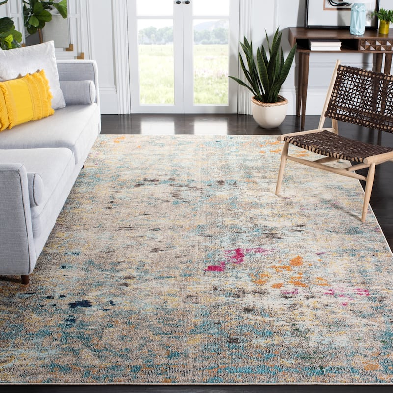 SAFAVIEH Madison Gudlin Modern Abstract Watercolor Rug