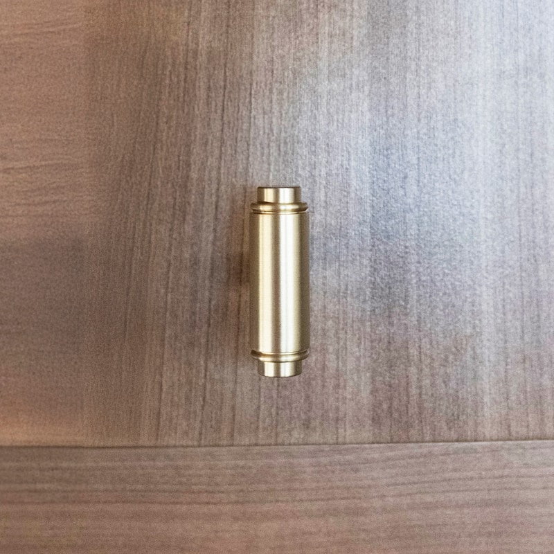 RK International Cylinder 1-13/16 Inch Bar Cabinet Knob