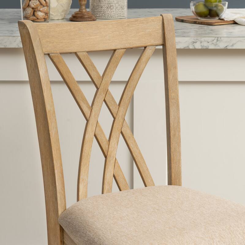 Linon Castine Counter Stool (Set of 2)