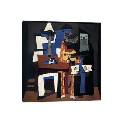 iCanvas "Three Musicians" by Pablo Picasso Canvas Print
