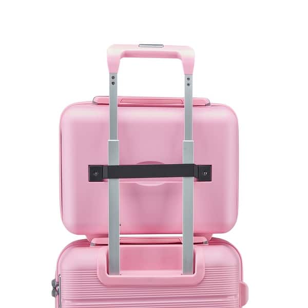 4-Piece Hardside Luggage Set With Spinner Wheels & TSA Lock - Expandable, Lightweight PP Shell