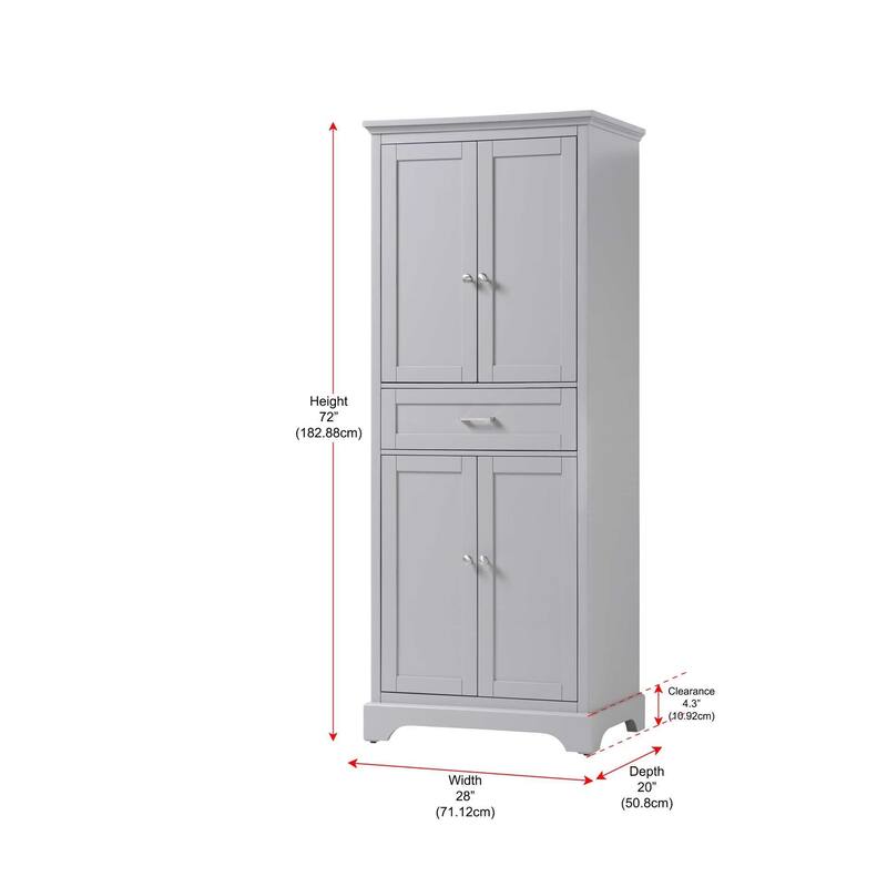 Peregrine Bath Storage Cabinet (16-28 In.)