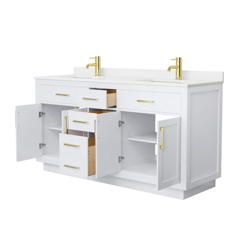 Wyndham Collection WCG262666D-QTZ-UNSMXX Beckett TK 66" Free Standing