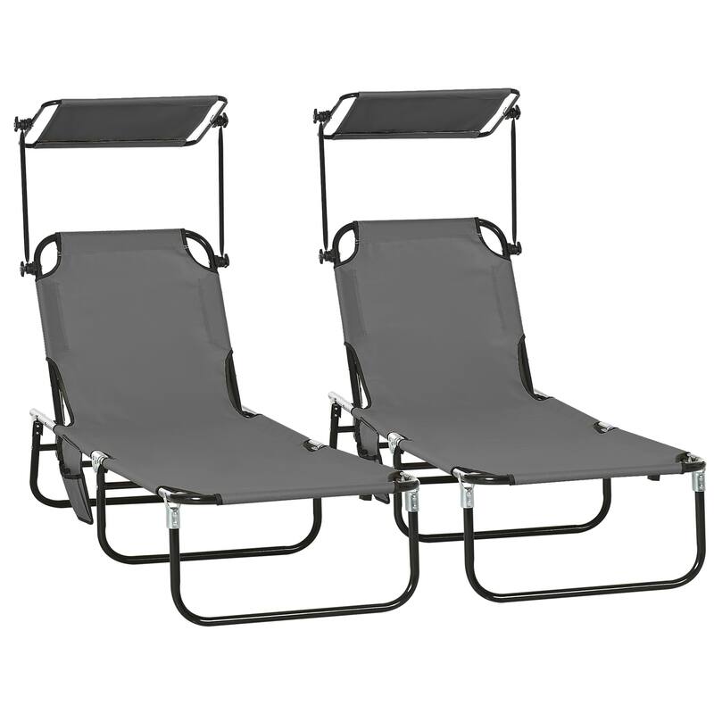 Folding Chaise Lounge Pool Chairs