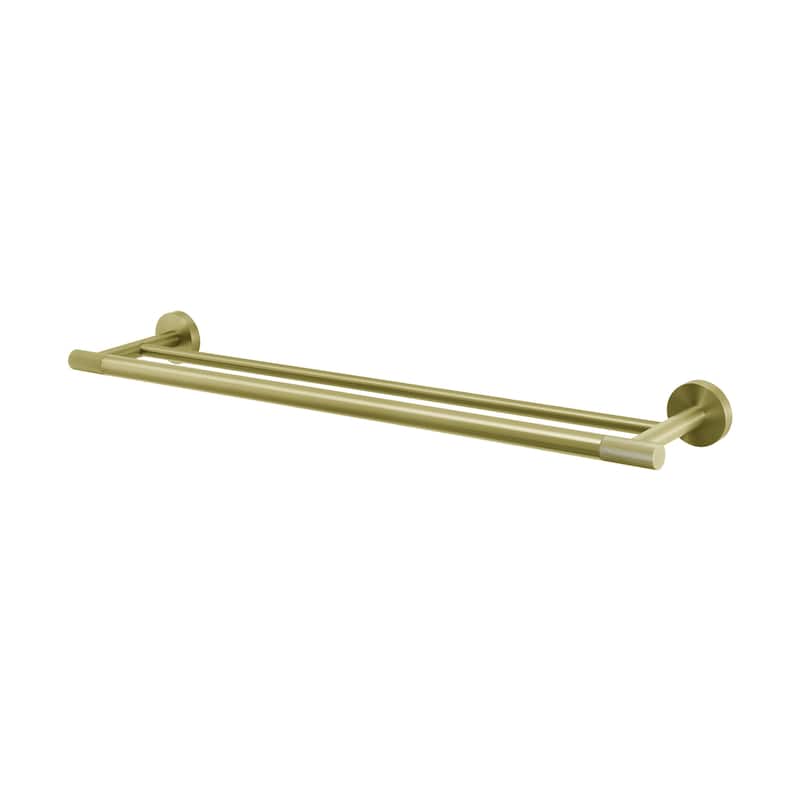 Avallon 24" Double Towel Bar in Brushed Gold - BG