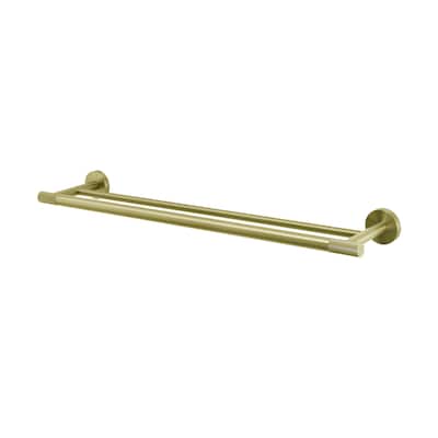 Avallon 24" Double Towel Bar in Brushed Gold - BG