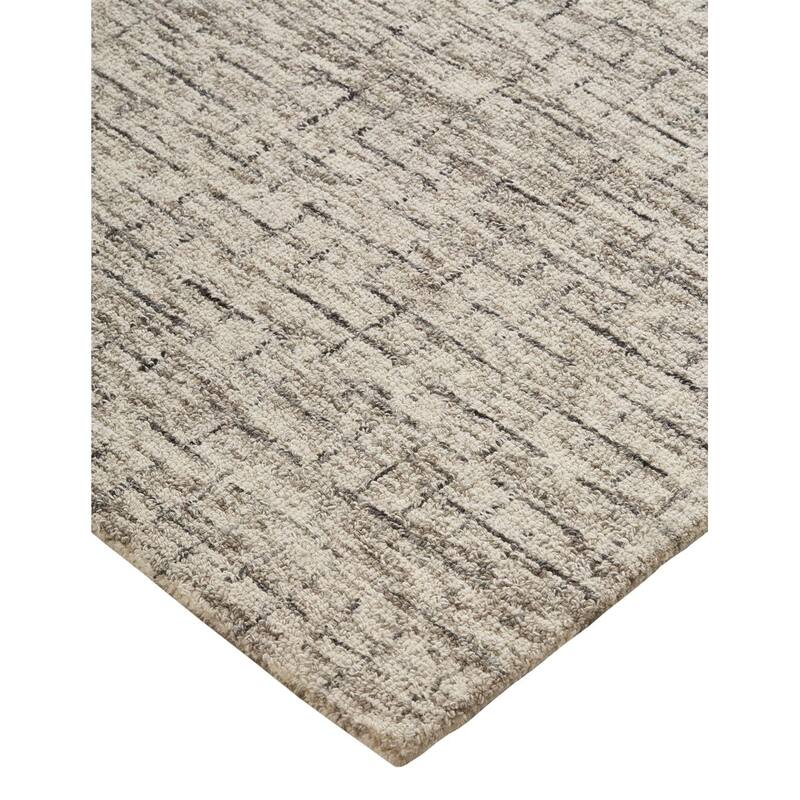 Feizy FZRG67611 Joffrey 8' x 10' Wool Hand Tufted Abstract Rectangle