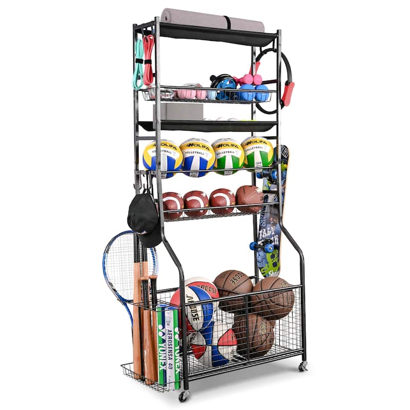 Sport Rack Sports Equipment Garage Organizer Sport Storage