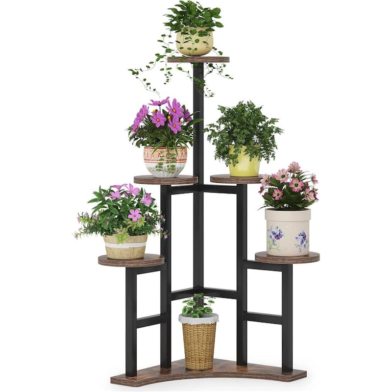 6 Potted Flower Shelf
