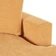 preview thumbnail 29 of 31, Classic Oversized Chaise Lounge Chair in Soft Cream Fabric with Sturdy Solid Wood Legs, 53.5'' x 70.9'' for Maximum Comfort
