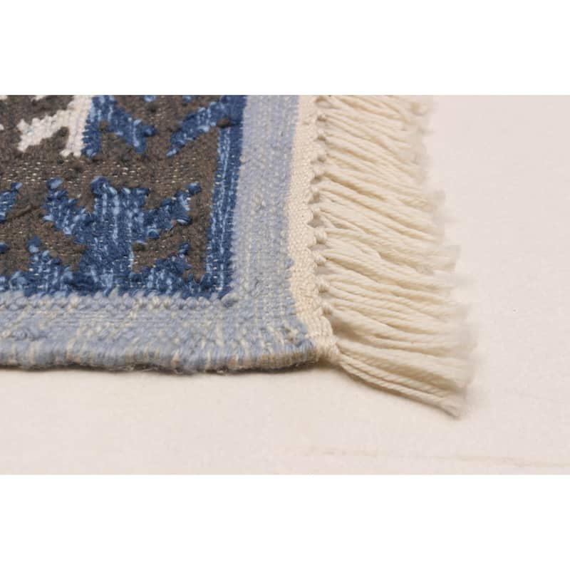 Ankara FW Brown Kilim 5'1" x 8'1" - 5'1 x 8'1
