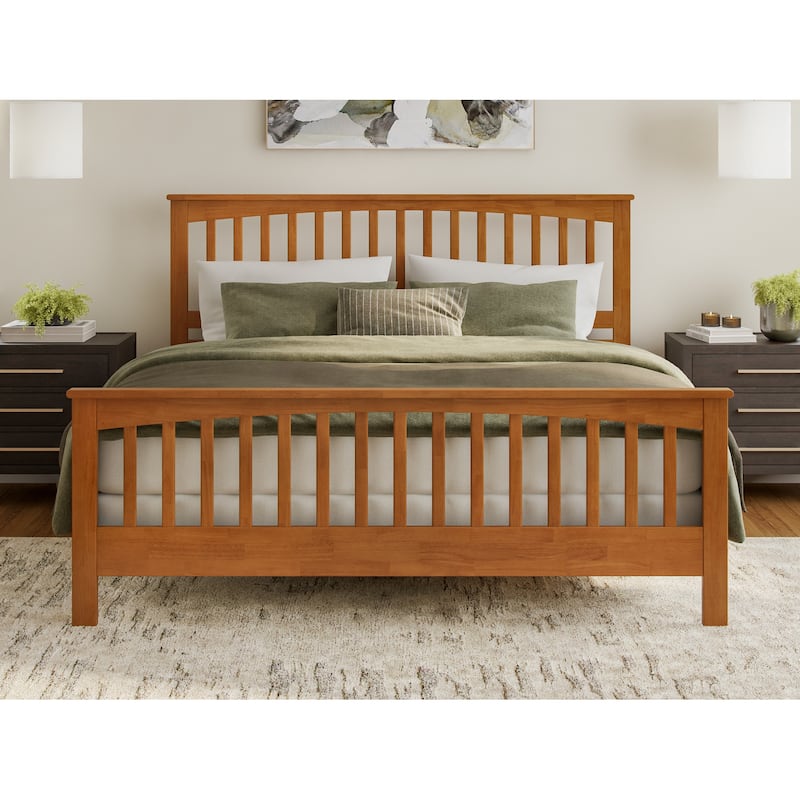 Brooklyn Foundation Bed Frame with Matching Footboard