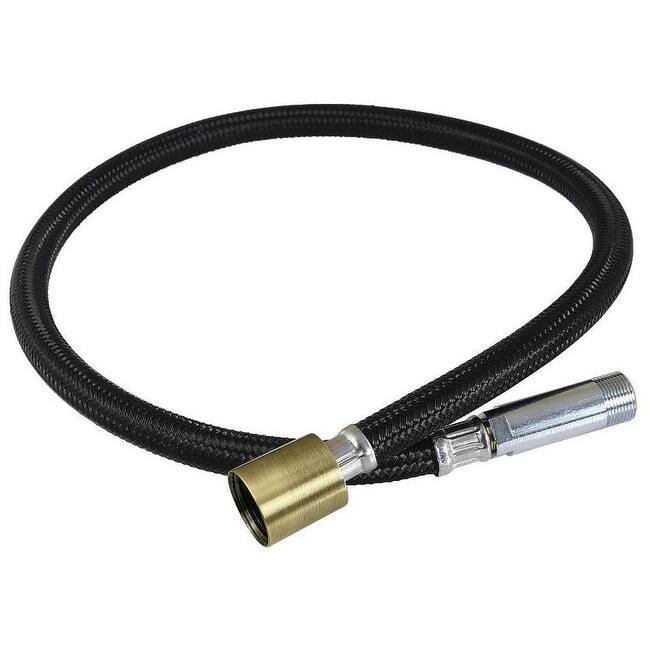 Kingston Brass GSSPRHOSE72 29" Braided Pull Down Kitchen Faucet Spray - Antique Brass
