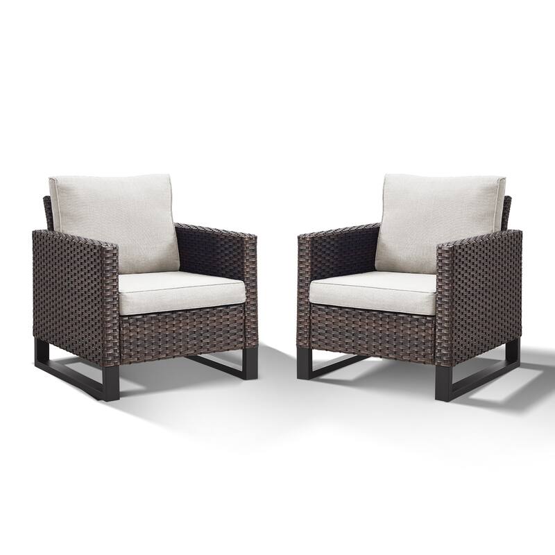 Patio Chairs Wicker Patio Dining Chairs Set of 2