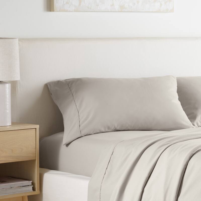 Jennifer Adams Eternal Collection 2pc. Pillowcase Set - Standard - Linen