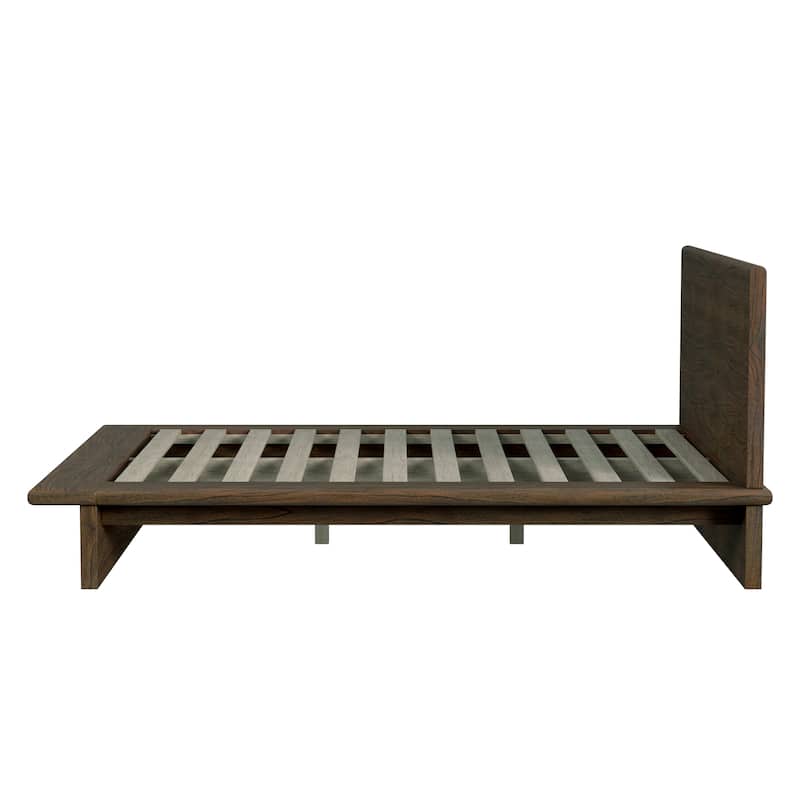 Halmstad Wood Platform Bed