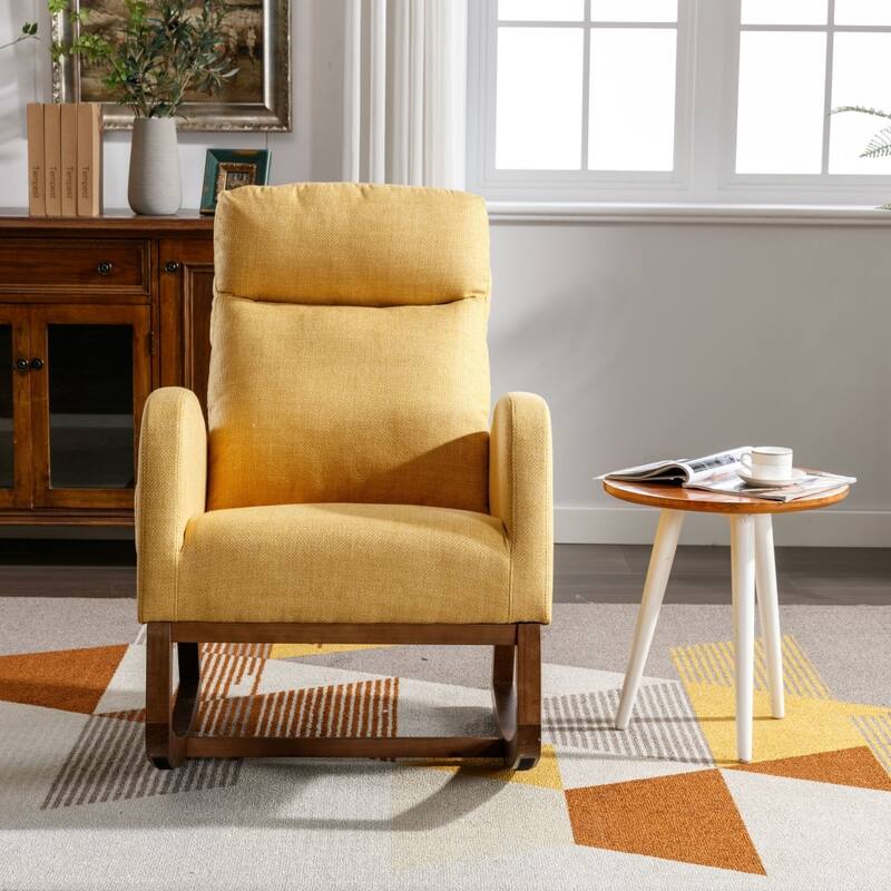 Living Room Comfortable Rocking Chair Living Room Chair - 39.70'' H x 27.16'' W x 37'' D